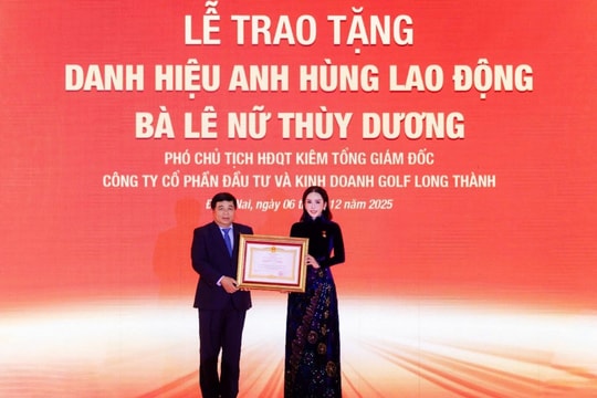 Phó Chủ tịch KN Holdings được phong tặng danh hiệu Anh hùng Lao động