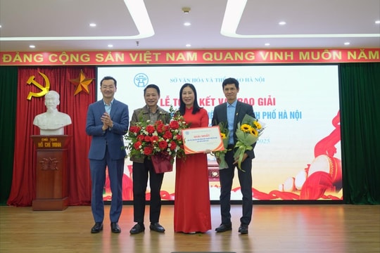 Trao 30 giải hội thi cán bộ thư viện giỏi thành phố Hà Nội 2025