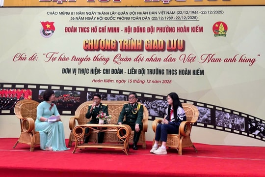 Hoàn kiếm: Ký ức người lính và trách nhiệm tuổi trẻ hôm nay