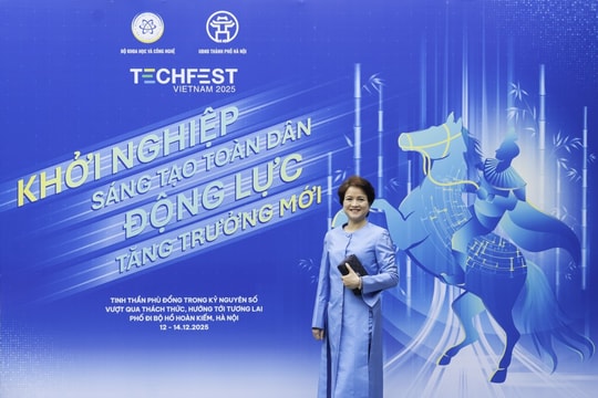 Dấu ấn khoa học trong hành trình doanh nhân: CEO Sao Thái Dương Nguyễn Thị Hương Liên được vinh danh tại Techfest 2025