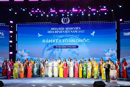 Lộ diện 36 thí sinh vào chung kết Hoa hậu Sinh viên Hòa bình