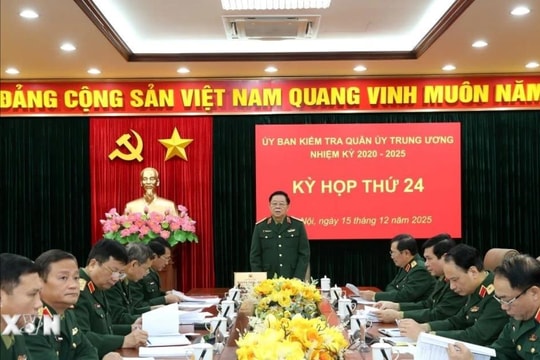 Thiếu tướng Đặng Văn Long được bầu làm Phó Chủ nhiệm Ủy ban Kiểm tra Quân ủy Trung ương