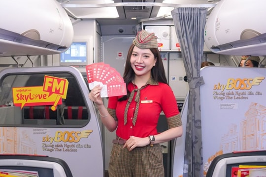 Biết ơn mình bằng hành trình trên mây: Những chuyến bay Vietjet lan tỏa thông điệp ý nghĩa mùa lễ hội