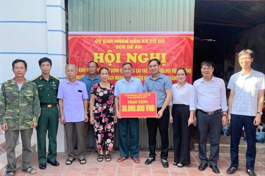 Xã Cổ Đô giảm nghèo bền vững từ nền tảng an sinh vững chắc và sức mạnh đại đoàn kết