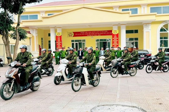 Công an Nam Phù ra quân cao điểm trấn áp tội phạm, bảo vệ Tết Bính Ngọ 2026