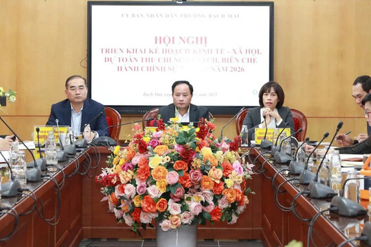 Phường Bạch Mai tập trung thực hiện nhiệm vụ kinh tế - xã hội ngay từ ngày đầu năm 2026 bảo đảm tiến độ, hiệu quả