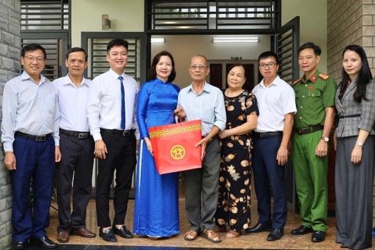 Mặt trận Tổ quốc Tùng Thiện xây dựng mạng lưới an sinh xã hội chặt chẽ