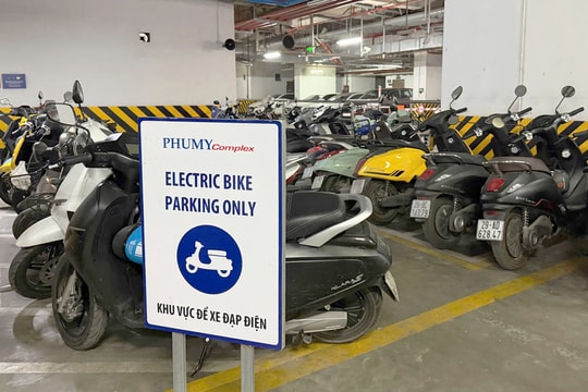 "Khoảng trống" quy chuẩn điểm sạc xe điện tại chung cư