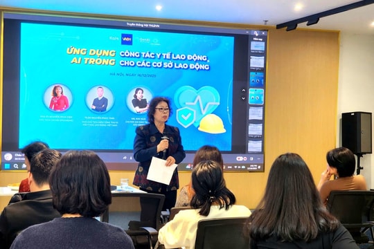 Hội Y học Lao động Việt Nam Ứng dụng AI trong chăm sóc, quản lý sức khỏe người lao động