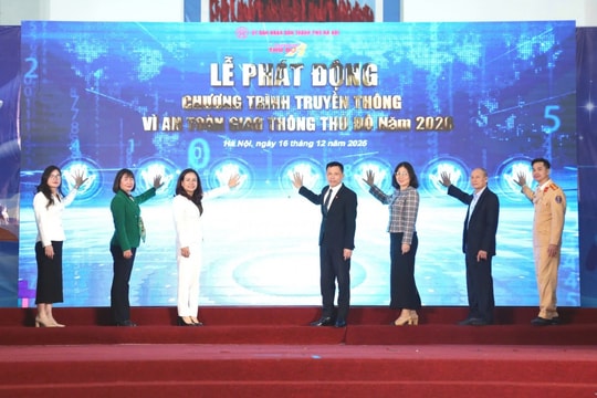 Tổng kết Chương trình truyền thông \"Vì An toàn giao thông Thủ đô\" năm 2025: Bền bỉ 15 năm vun đắp văn hóa giao thông