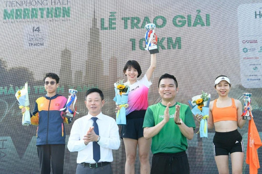 “Tiền Phong Half Marathon 2025”: Giải chạy khuyến khích xã hội khỏe mạnh hơn