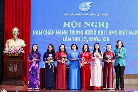 Hội nghị lần thứ 15 Ban Chấp hành TƯ Hội LHPN Việt Nam, khóa XIII: Bầu 5 đồng chí tham gia Ban Chấp hành TƯ Hội LHPN Việt Nam khóa XIII, nhiệm kỳ 2022-2027