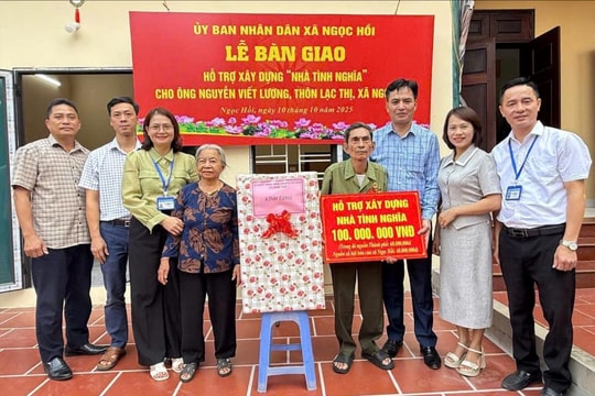 Ngôi nhà mới - điểm tựa vững chắc cho gia đình người có công còn nhiều khó khăn