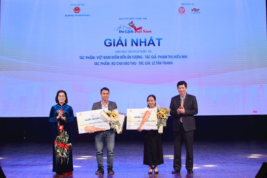 Trao giải Cuộc thi “Ấn tượng Du lịch Việt Nam”