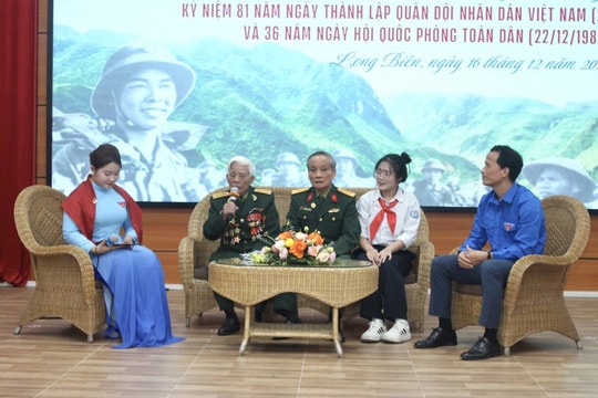 Phường Long Biên: Tiếp lửa truyền thống để thế hệ trẻ vững bước trong thời bình