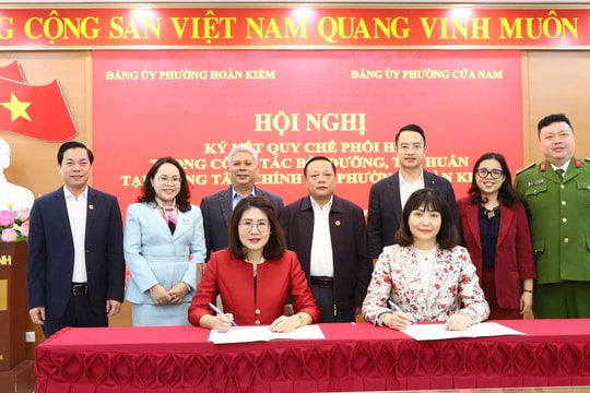 Phường Hoàn Kiếm, Cửa Nam phối hợp nâng cao chất lượng đào tạo, bồi dưỡng cán bộ