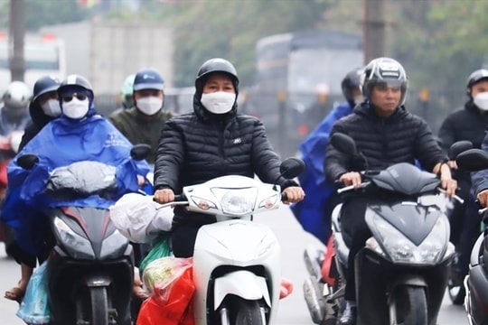 Bắc Bộ rét, có mưa rải rác