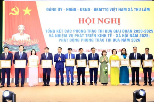 Xã Thư Lâm thực hiện 518 dự án trên các lĩnh vực