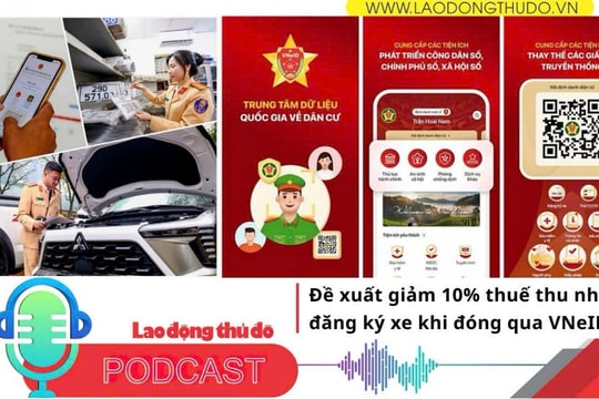 Điểm những tin  nổi bật sáng ngày 17/12/2025: Đề xuất giảm 10% thuế thu nhập, đăng ký xe khi đóng qua VNeID
