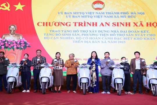 Mỹ Đức không để người nghèo bị bỏ lại phía sau