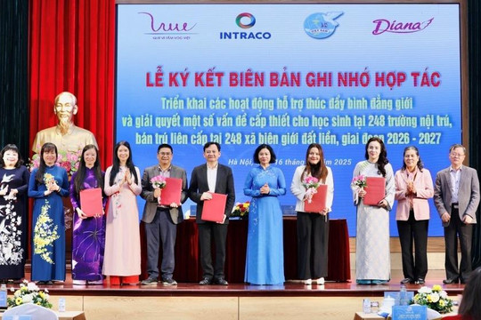 Thúc đẩy hợp tác vì sự phát triển toàn diện cho trẻ em vùng sâu, vùng xa, vùng biên giới