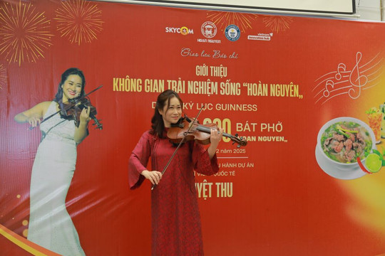 Nghệ sĩ viola quốc tế Nguyệt Thu và hành trình kiến tạo không gian nghệ thuật mới tại Hà Nội, lan tỏa yêu thương bằng âm nhạc và ẩm thực Việt