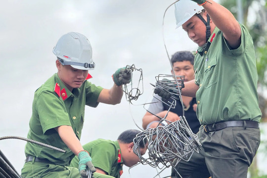 Đắk Lắk: tăng cường 140 cán bộ chiến sĩ thực hiện “Chiến dịch Quang Trung”