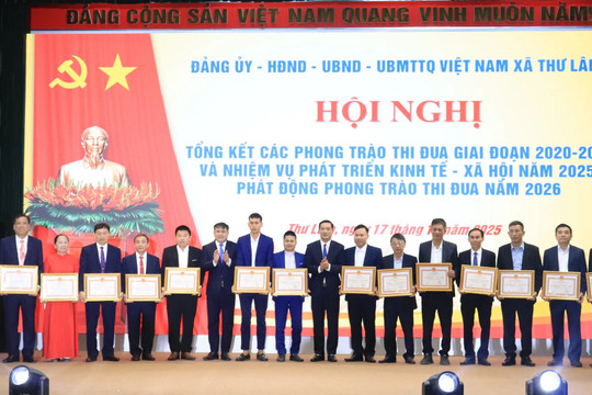 Xã Thư Lâm: hoàn thành các nhiệm vụ phát triển kinh tế - xã hội năm 2025