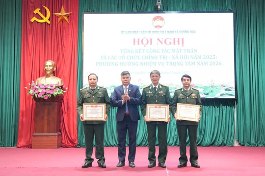 MTTQ Dương Hòa tổng kết công tác năm 2025