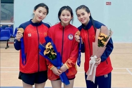 Ba chị em ruột tỏa sáng, lập "hat-trick" Huy chương Vàng tại SEA Games 33