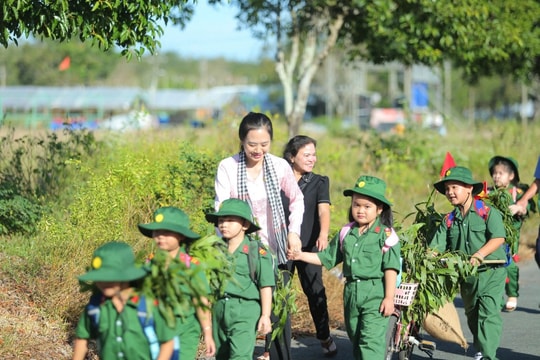 TP Hồ Chí Minh Gieo mầm yêu nước từ mô hình chiến sĩ tí hon