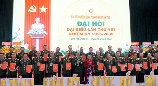 Cần Thơ Phát huy vai trò nòng cốt, nâng cao chất lượng phong trào “Cựu chiến binh gương mẫu”