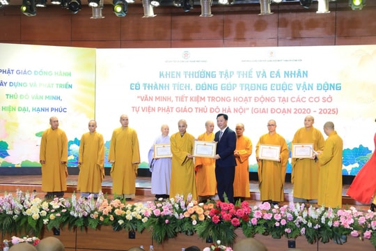 Phật giáo đồng hành xây dựng và phát triển Thủ đô văn minh, hiện đại, hạnh phúc