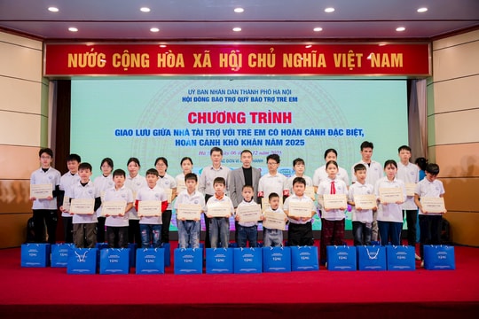 Quỹ Thiện Tâm: "Điểm tựa vàng" thắp sáng tương lai cho trẻ em yếu thế Thủ đô