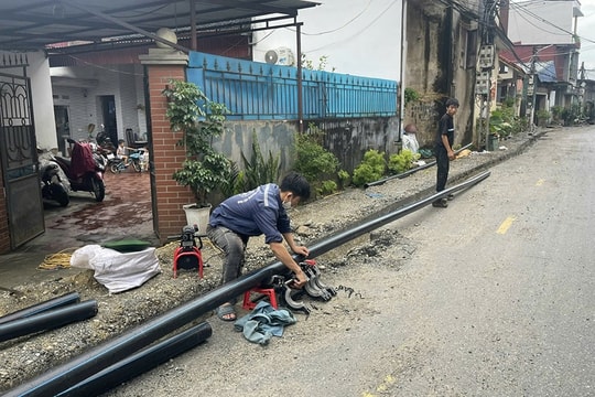 Hà Nội tăng tốc hoàn thành mục tiêu nước sạch nông thôn
