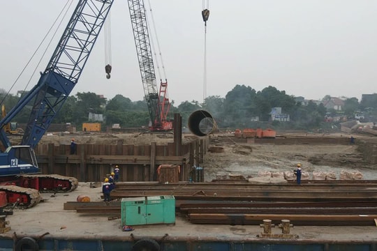 Cầu Tứ Liên dự kiến hoàn thành toàn bộ công tác GPMB trong tháng 6/2026