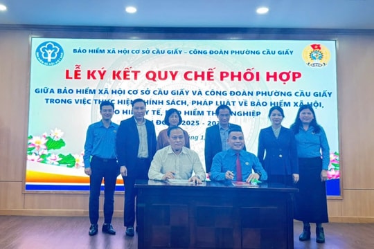 Tăng cường phối hợp giữa Công đoàn và Bảo hiểm xã hội