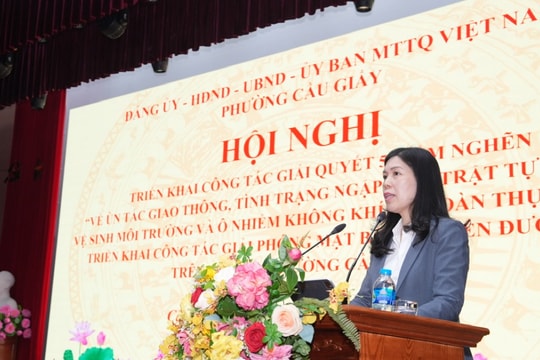 Cầu Giấy: Triển khai công tác giải phóng mặt bằng tuyến đường Vành đai 2,5