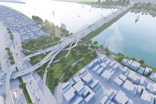 Hà Nội phê duyệt kết quả lựa chọn nhà đầu tư xây dựng cầu Trần Hưng Đạo