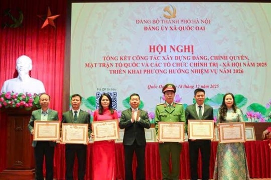 Xã Quốc Oai có nhiều bứt phá trong năm đầu vận hành mô hình mới