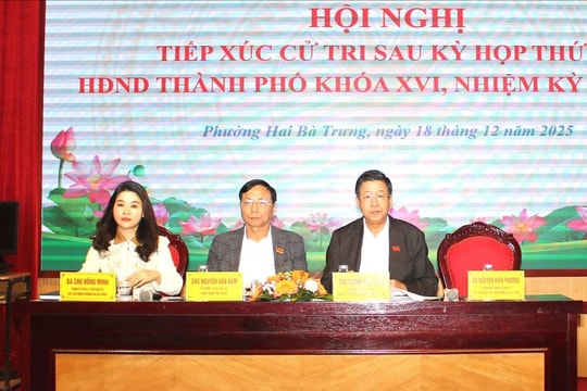 Cử tri hoan nghênh lắp đặt camera AI giám sát xử lý vi phạm trật tự đô thị
