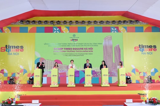 Khởi công dự án Tổ hợp Văn phòng, khách sạn, căn hộ cao cấp Times Square Hà Nội