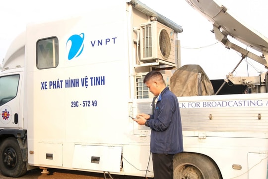 VNPT Hà Nội bảo đảm hạ tầng truyền dẫn cho sự kiện đồng loạt khởi công dự án