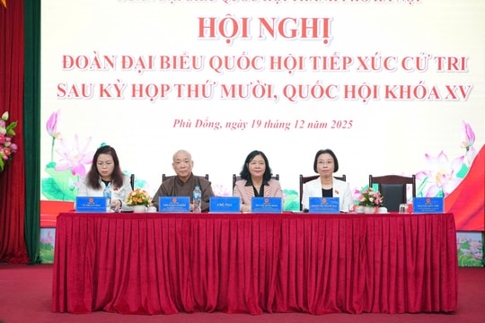 Cử tri các xã: Phù Đổng, Thuận An, Gia Lâm, Bát Tràng quan tâm vấn đề chính sách