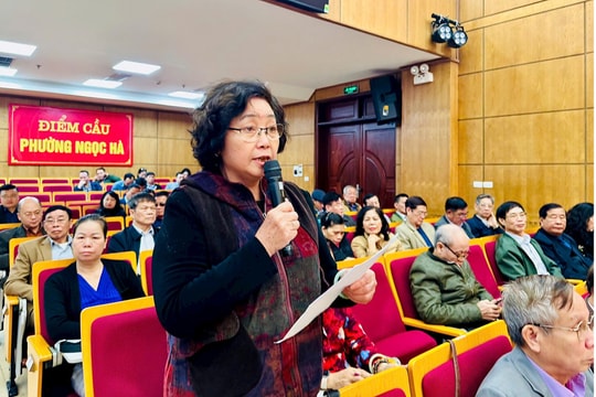 Cử tri kiến nghị giải quyết điểm nghẽn giao thông và ô nhiễm môi trường tại Hà Nội