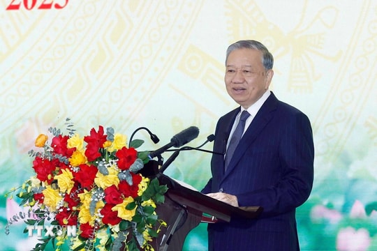 Tổng Bí thư Tô Lâm: Xây dựng đội ngũ cán bộ Tuyên giáo và Dân vận “Tâm trong - Trí sáng - Bút sắc"