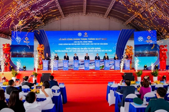 Khởi công tuyến đường kết nối sân bay Gia Bình - Thủ đô Hà Nội