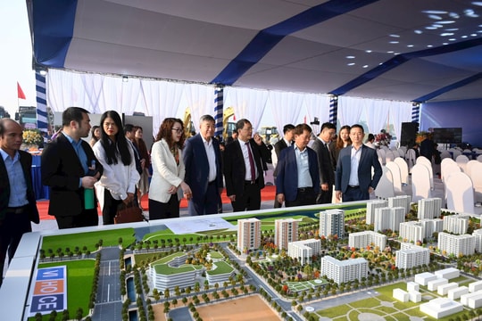 Khởi công dự án khu nhà ở xã hội Tiên Dương Park City