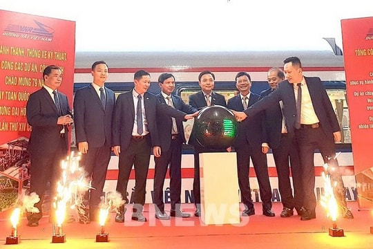 Ngành đường sắt khánh thành công trình hiện đại 162 toa xe khách Nâng cao chất lượng phục vụ, gia tăng trải nghiệm cho hành khách