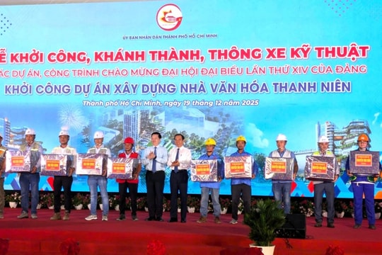 TP Hồ Chí Minh khởi công, khánh thành loạt dự án trọng điểm